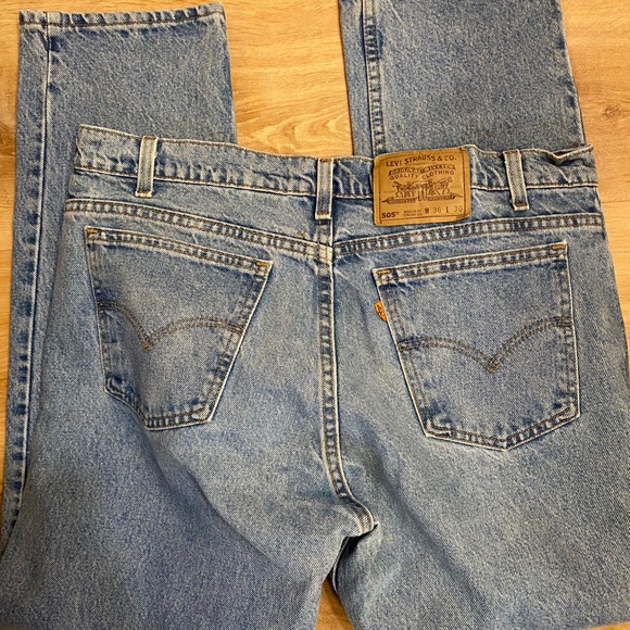 Vintage Orange Label Levis, 505 - Picture 3 of 4